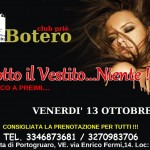 VENERDI’ 13 OTTOBRE