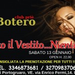 SABATO 13 GENNAIO