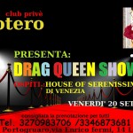 SPETTACOLO DRAG QUEEN SHOW, VENERDI 20 SETTEMBRE, ORE 22,00.