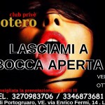 LASCIAMI A BOCCA APERTA, VENERDI’ 4 OTTOBRE, ORE 22.00.