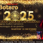 EVENTO: GRAN GALA’ DI CAPODANNO 2025 AL BOTERO CLUB