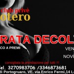 SERATA DECOLTE’. VENERDI’ 15 NOVEMBRE, ORE 22.00.