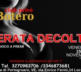 SERATA DECOLTE’. VENERDI’ 15 NOVEMBRE, ORE 22.00.