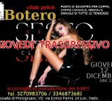 GIOVEDÌ TRASGRESSIVO: GIOVEDI’ 12 DICEMBRE, ORE 22,00