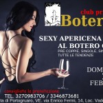 EVENTO: SEXY APERICENA AL BOTERO CLUB, DOMENICA 23 FEBBRAIO, ORE 18,30.